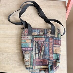 New Humor Vintage Travel/Passport Books Library Purse Made in‎ USA EUC Retro 90s